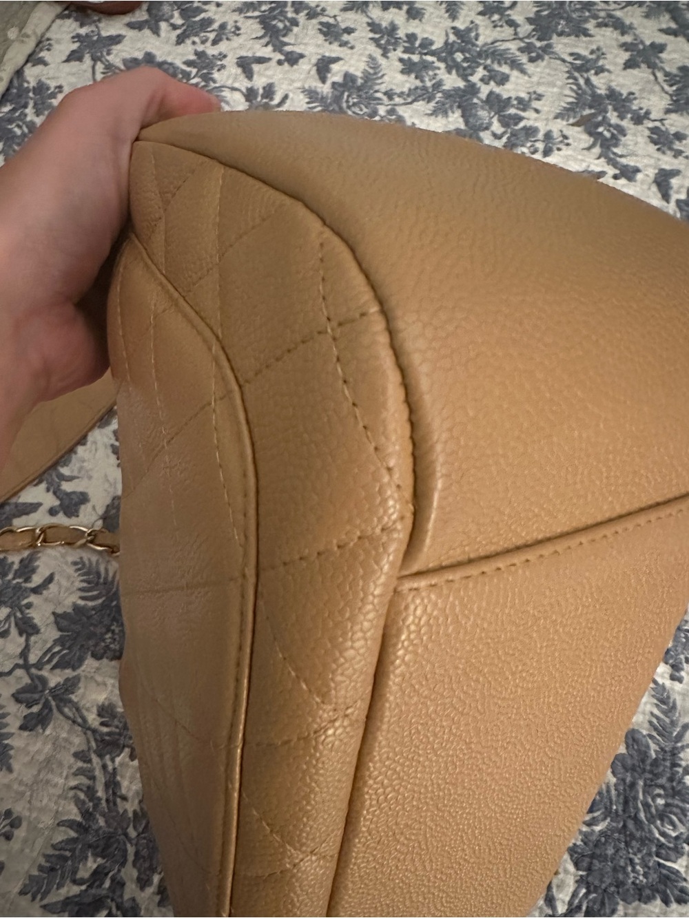 SOLD ♥️ Chanel Vintage Shoulder Bag - Caviar Leather - Vintage Chanel Hobo Bag - Picture 11 of 17